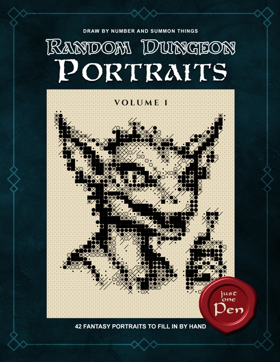 Cover of Random Dungeon Portraits, Volume 1